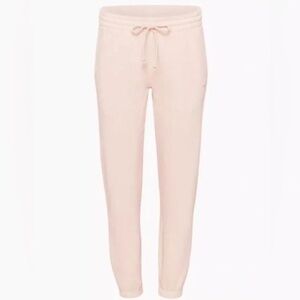 Aritzia - TNA Sweatfleece - Terry Fleece - Boyfriend Fit Pants - Shy Pink - Smal